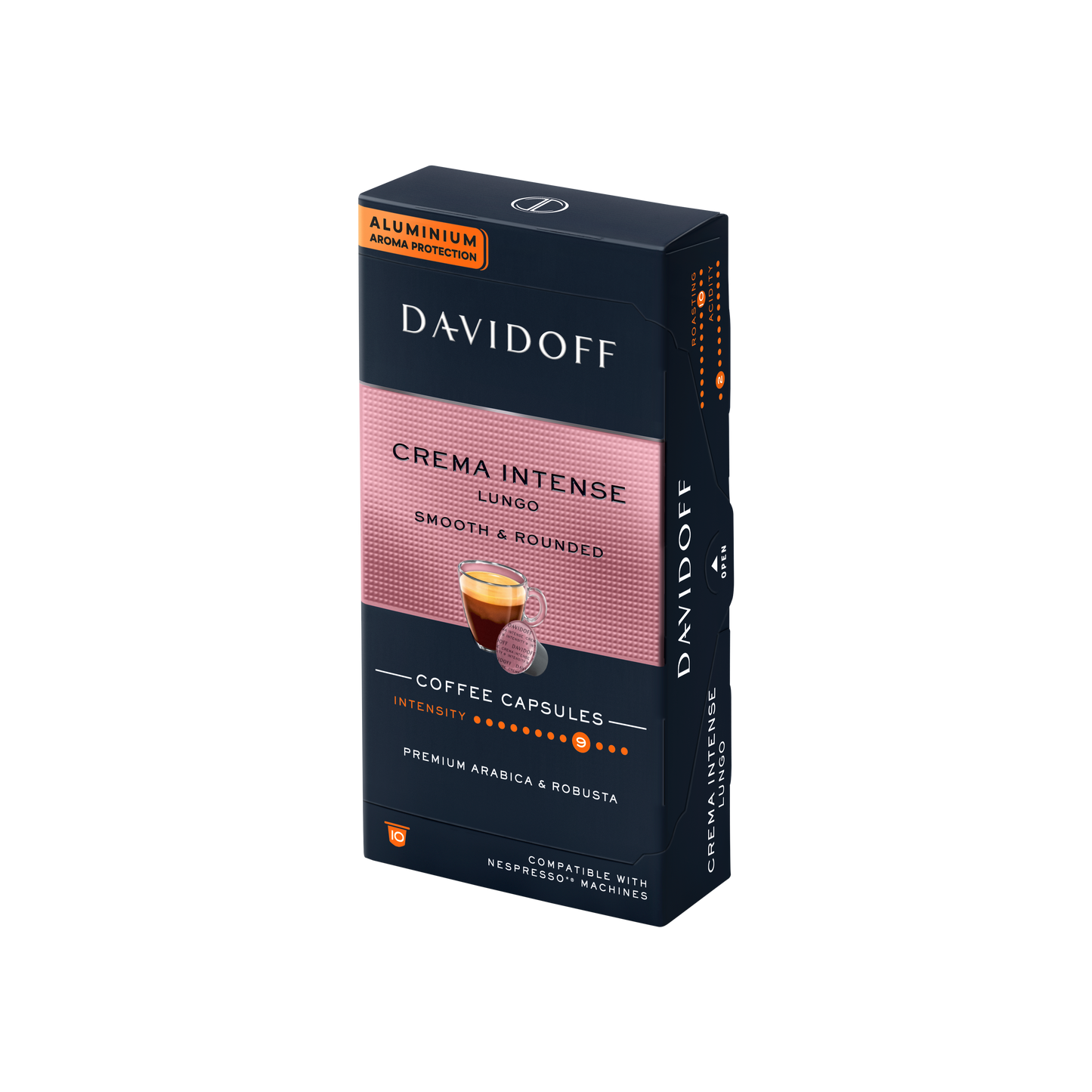 DAVIDOFF Crema Intense Coffee Capsules 55g