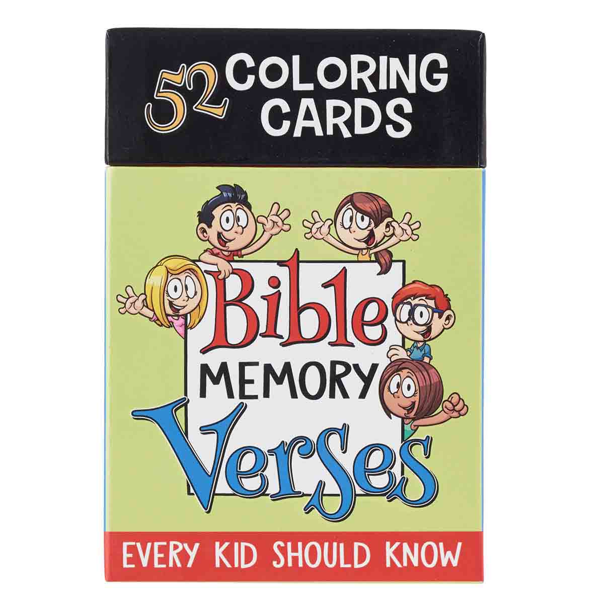 Bible Memory Verses (Coloring Boxed Cards)