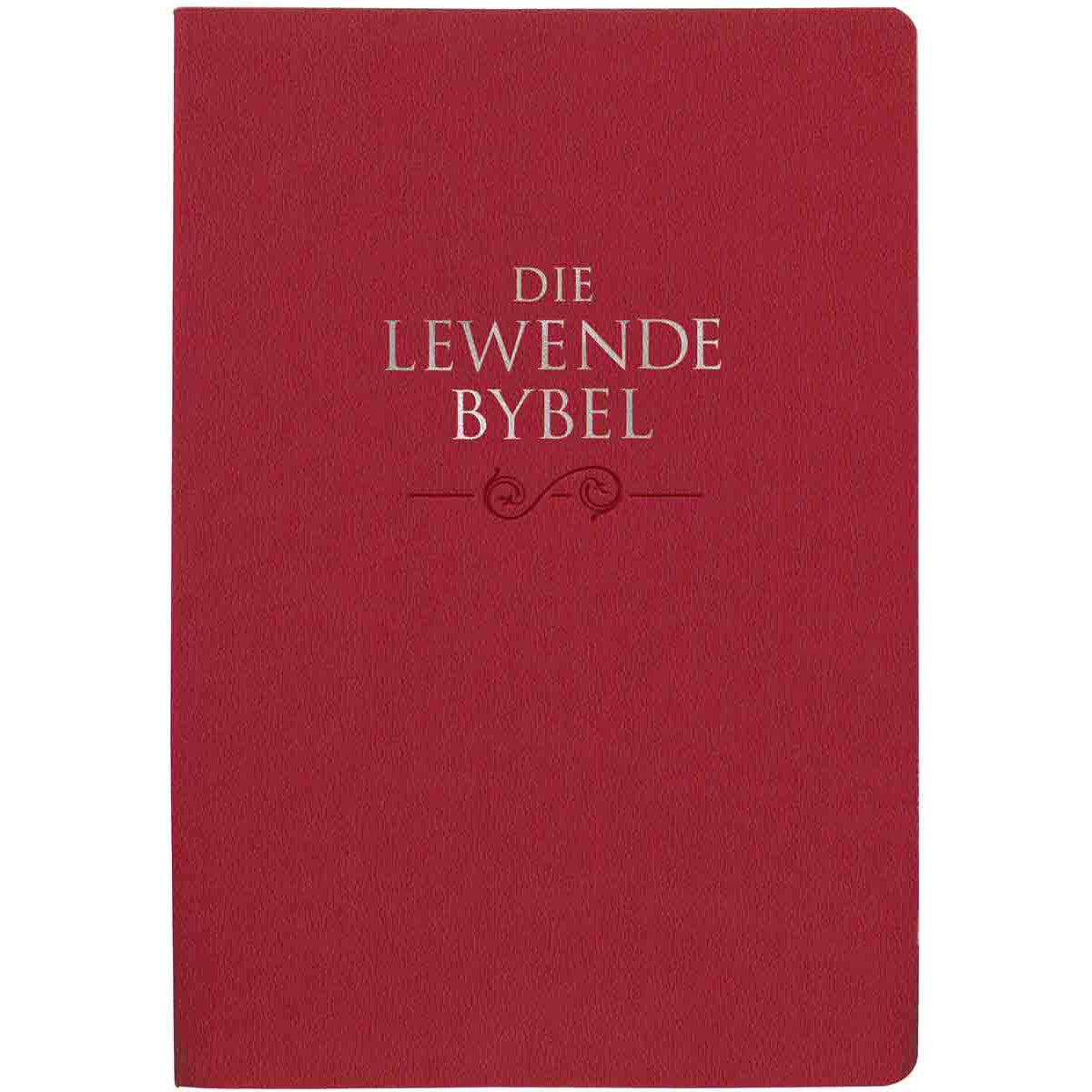 Lewende Bybel Rooi (Kunsleer)