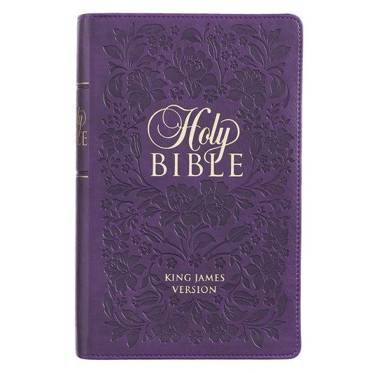 KJV Giant Print With Thumb Indexed Purple (Imitation Leather)