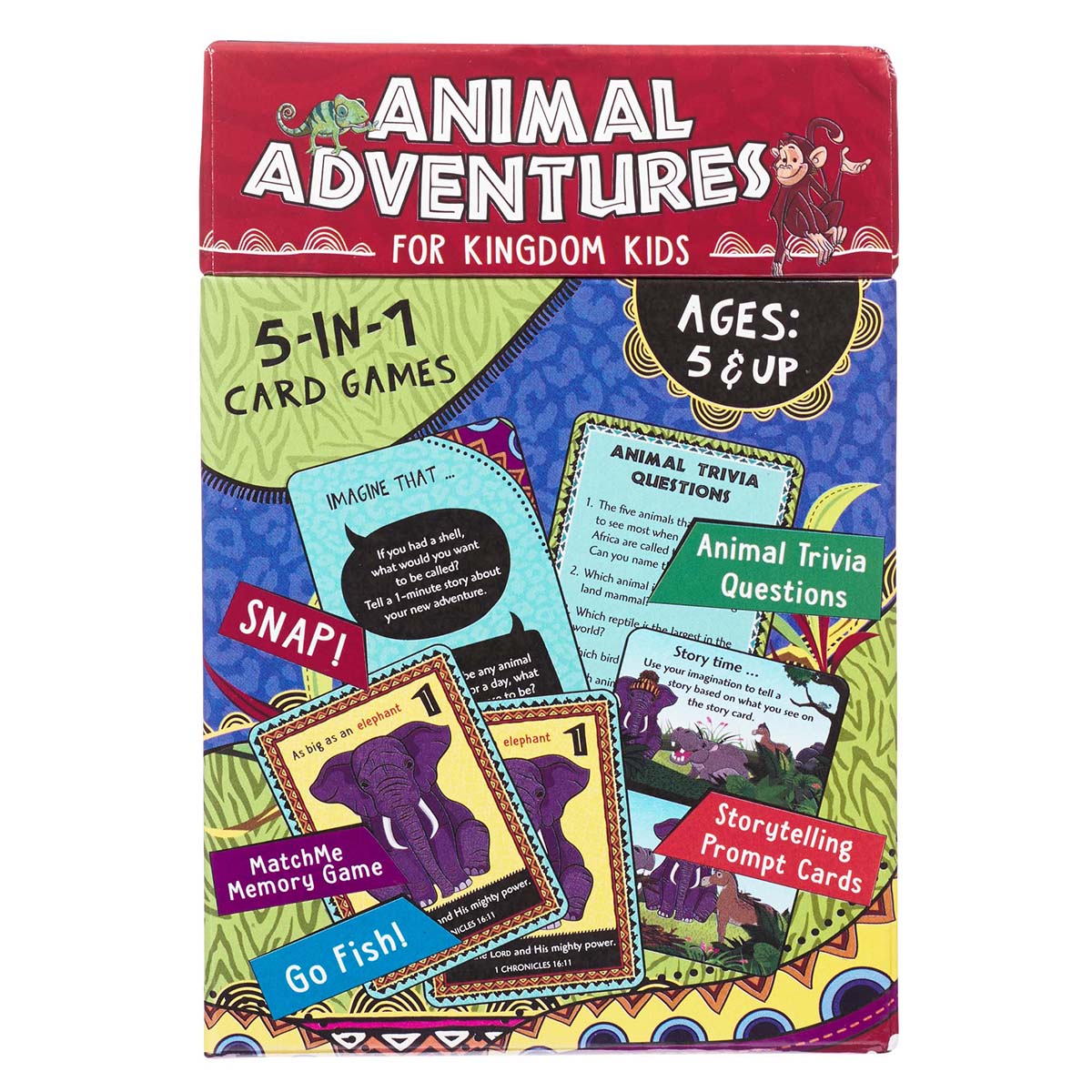 Animal Adventures For Kingdom Kids (Game Cards)