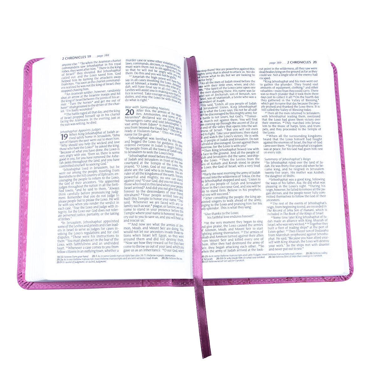 NLT Compact Bible Pink (Imitation Leather)