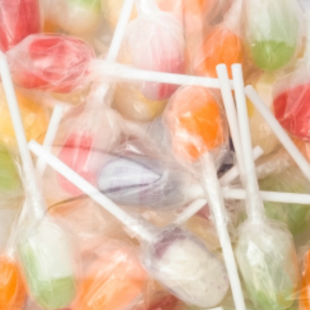 Cartoon Candy Yogurt Pops Mixed 50s