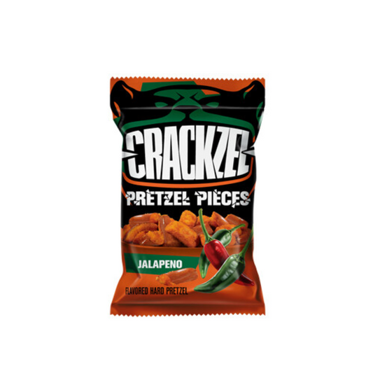 Crackzel Pretzel Pieces Jalapeno 85g
