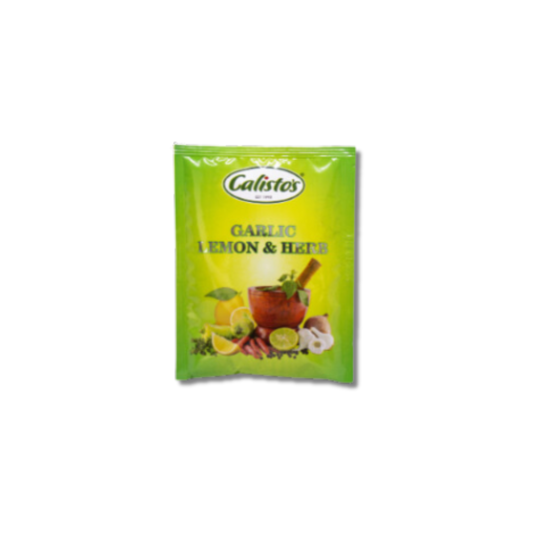 Calisto's Garlic Lemon & Herb Sachet 50g