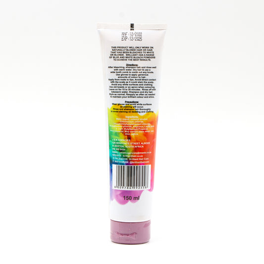 Brilliant Hair Care Premium Range - Semi Permanent Colour Conditioner - ROUGE