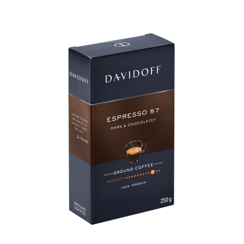 DAVIDOFF Espresso 57 Ground Coffee 250g