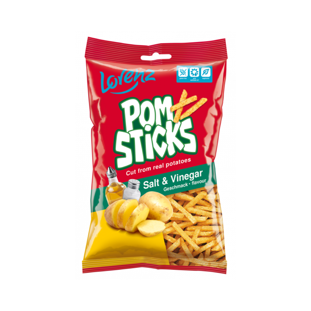 Lorenz Pomsticks Salt & Vinegar 85g