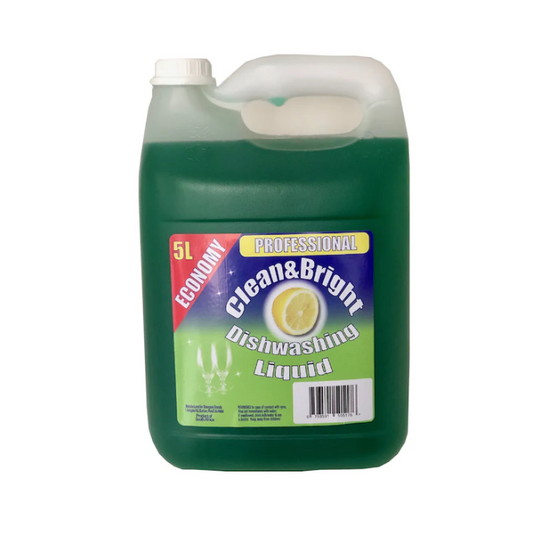 Clean & Bright Economy Dishwashing Liquid 5L