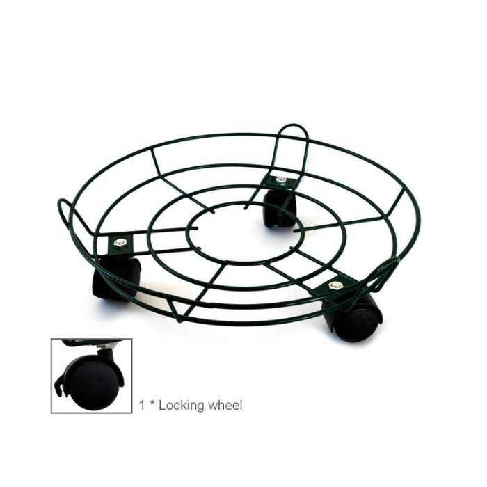 Plant Caddy 34cm Green