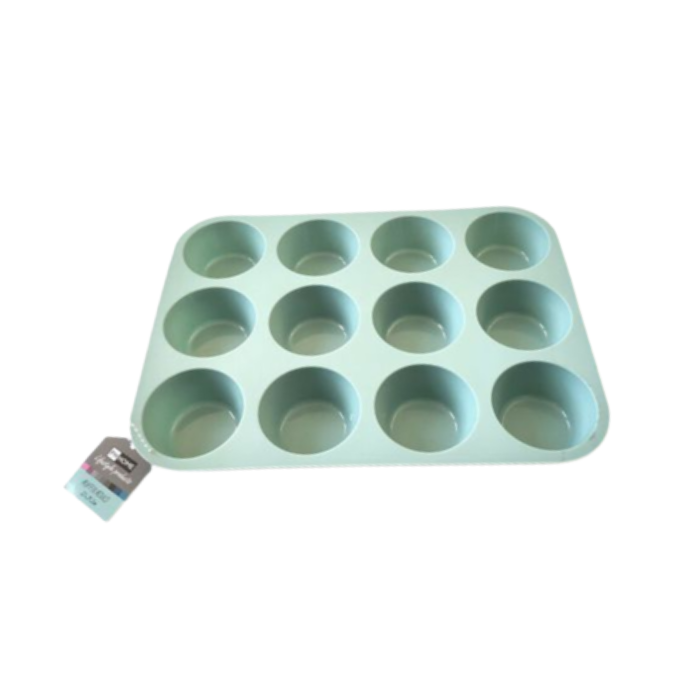 Silicone Muffin Mould Blue