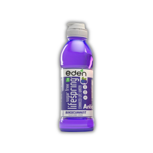 Eden Lifespring Black Current Water - Sugar Free 500ml