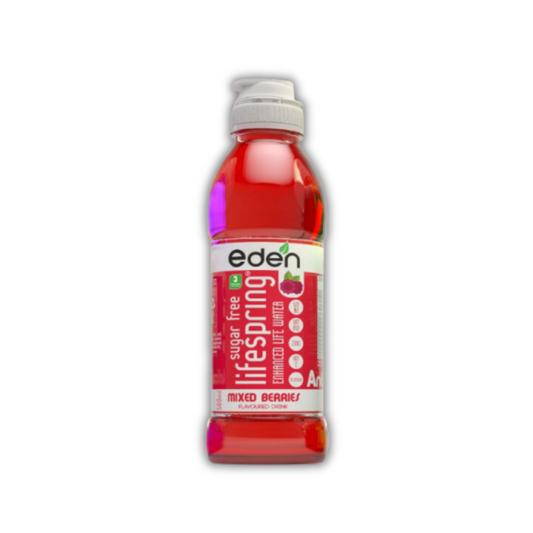 Eden Lifespring Mixed Berries Water - Sugar Free 500ml