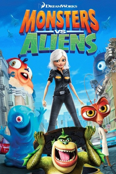 Monsters vs Aliens DVD