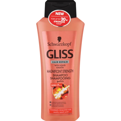 Gliss Magnificent Strength Shampoo 400ml