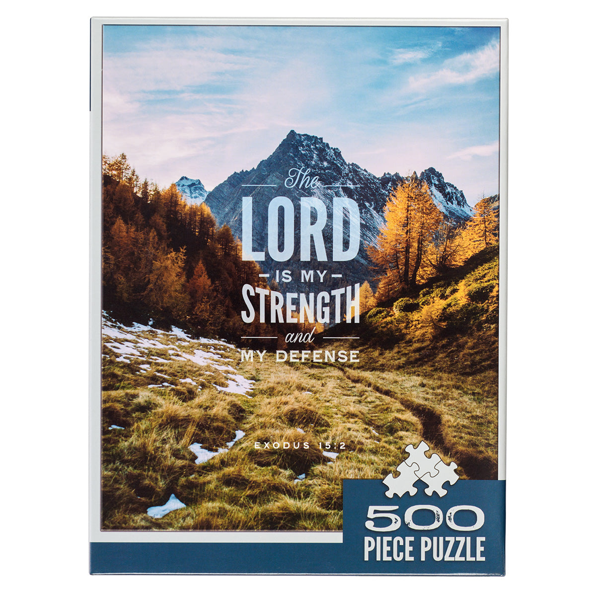 The Lord Is My Strength (500 Pieces)(Cardboard Puzzle)