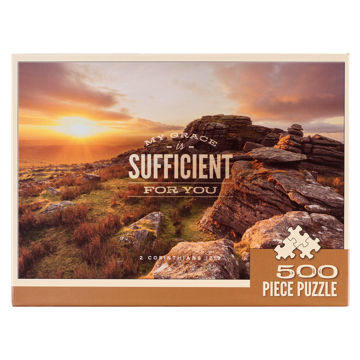 My Grace Is Sufficient (500 Pieces)(Cardboard Puzzle)