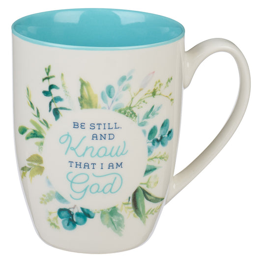 Be Still Psalm 46:10 (Ceramic Mug)