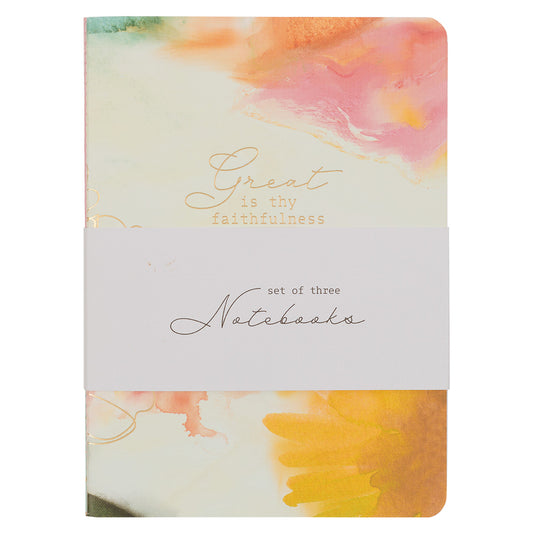 Great Is Thy Faithfulness Notebook Set Of 3
