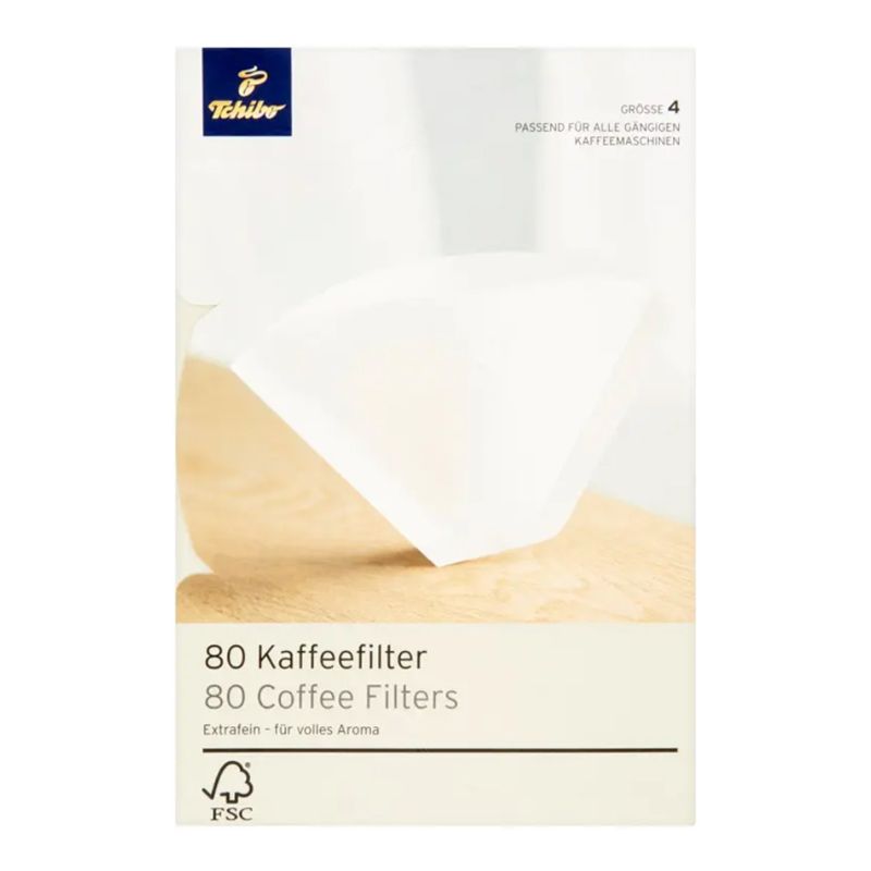 TCHIBO Filter Paper 80 peices