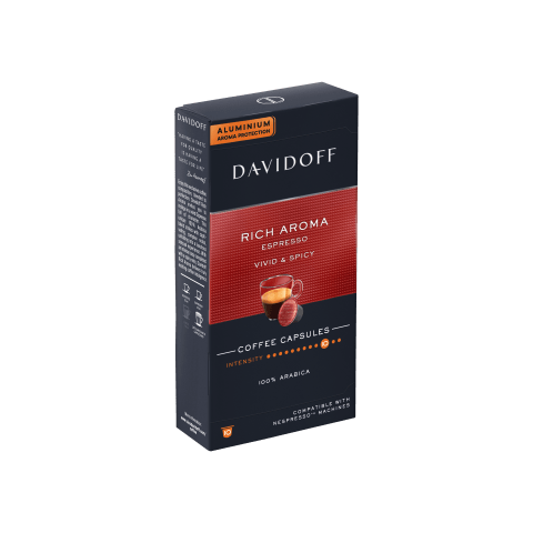DAVIDOFF Rich Aroma Coffee Capsules 55 g