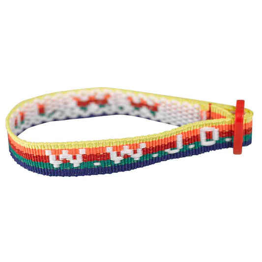 What Would Jesus Do Multi Color (Wriststrap)