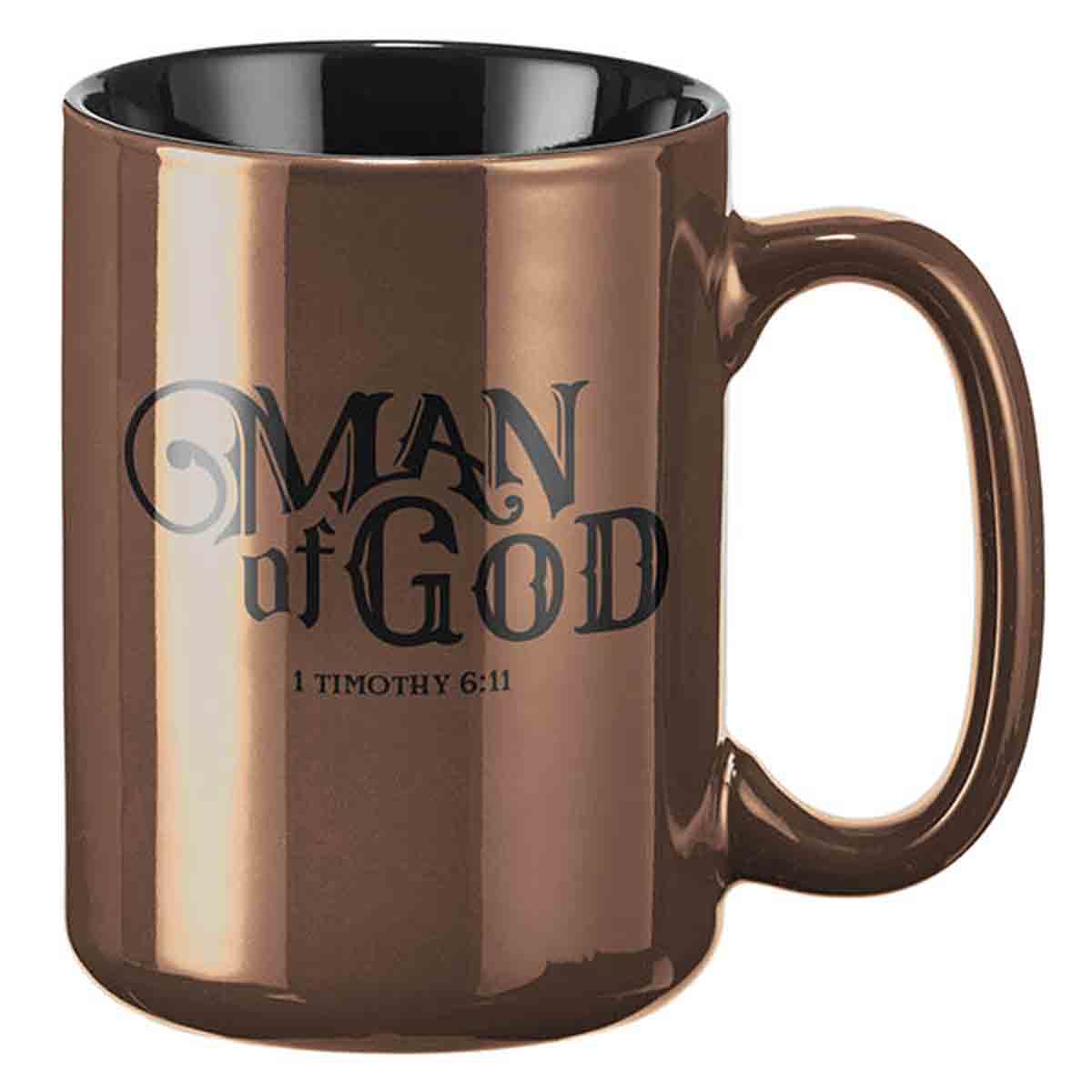 1 Timothy 6:11 Man Of God (Ceramic Mug)