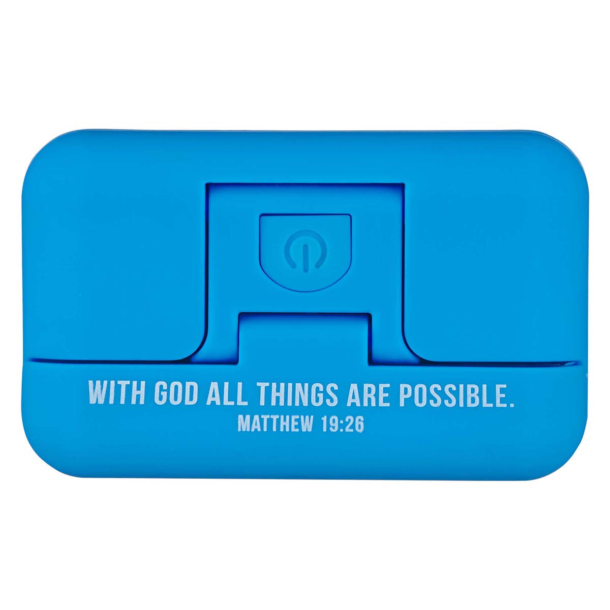 With God All Things Are Blue (Booklight)