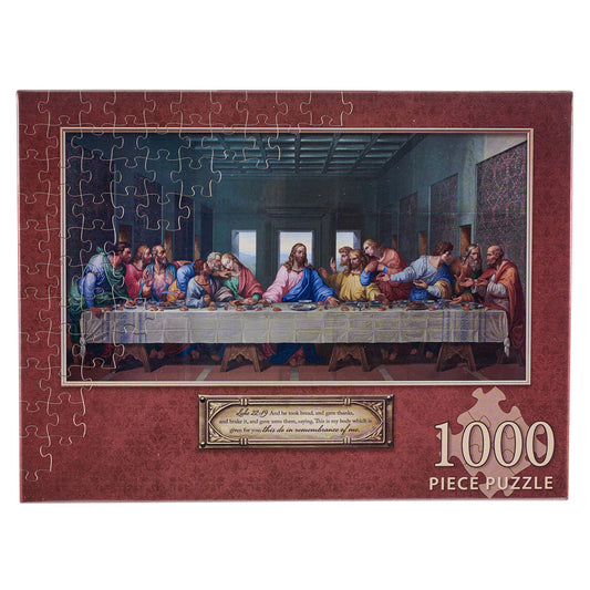 The Last Supper (1000 Pieces)(Cardboard Puzzle)