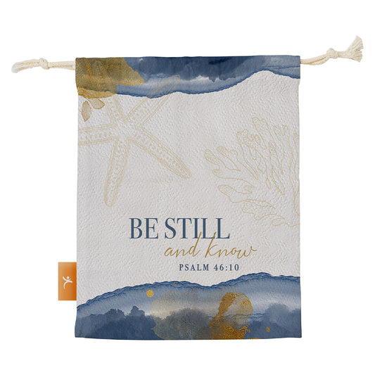 Be Still And Know (Small Drawstring Bag)