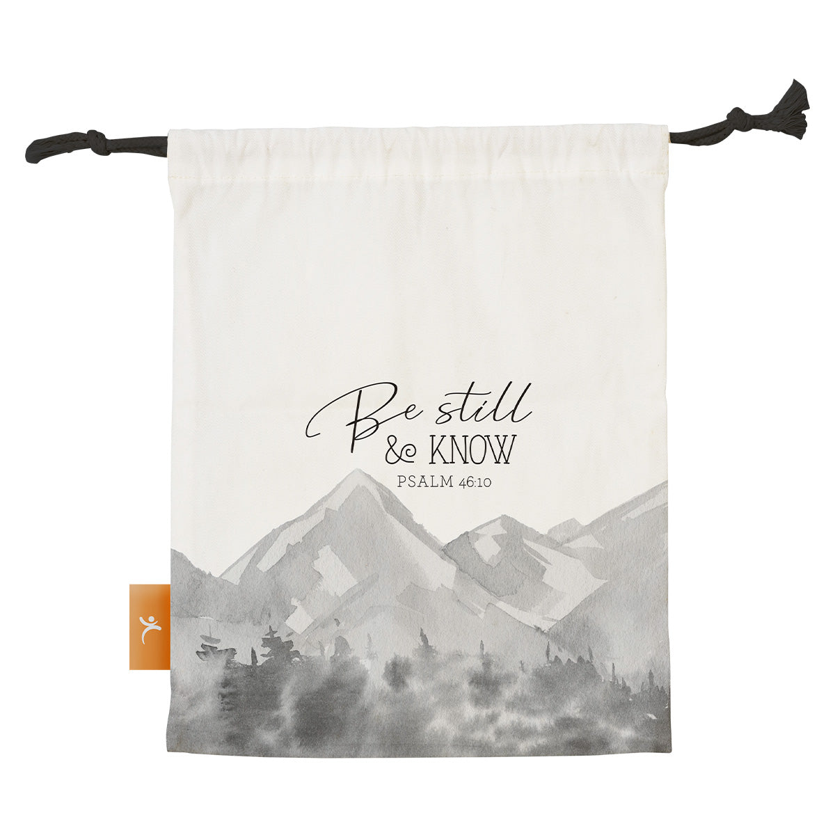 Be Still And Know (Large Drawstring Bag)