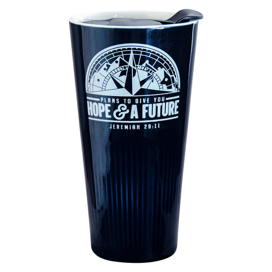 Hope And A Future (Ceramic Travel Mug)