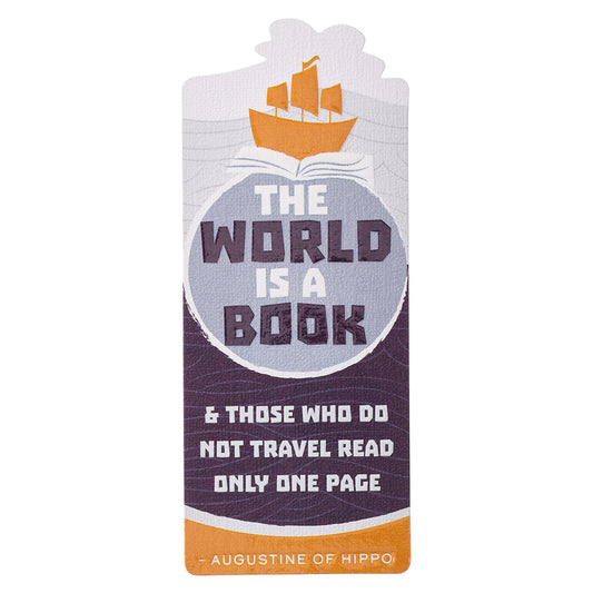 The World Is A Book (Premium Bookmark)