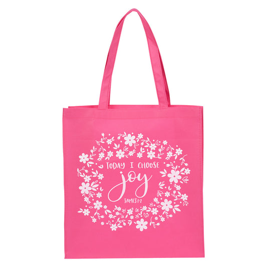 Today I Choose Joy James 1:2 (Non-Woven Tote Bag)