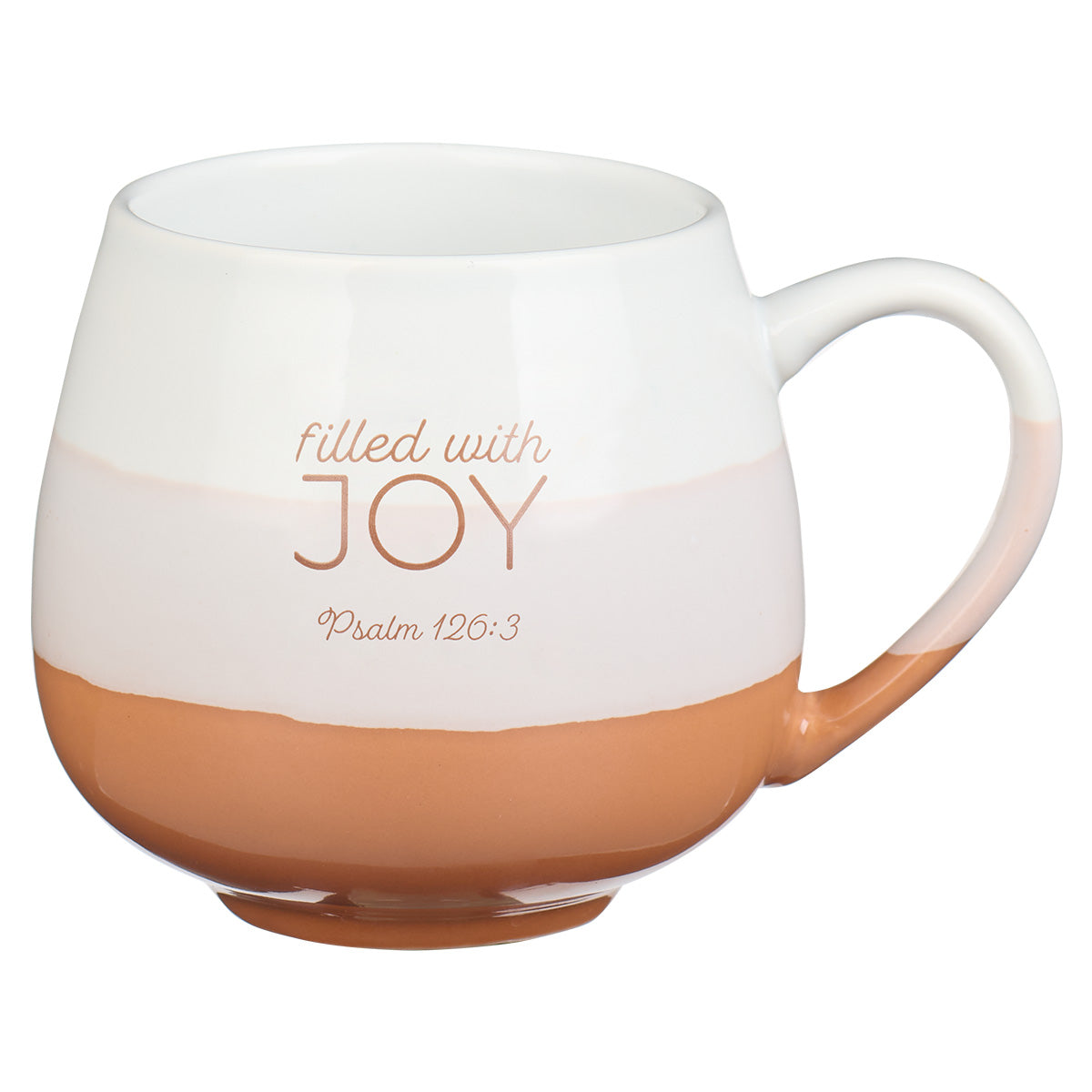 Filled With Joy Psalm 126:3 (Ceramic Mug)