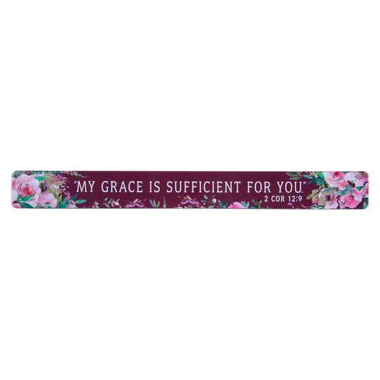 My Grace Is Sufficient For You Magnetic Strip - 2 Corinthians 12:9