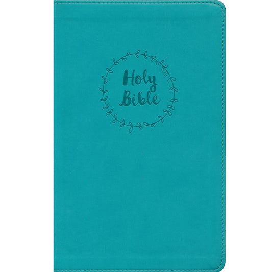 NIV Value Thinline Bible Teal Comfort Print (Imitation Leather)