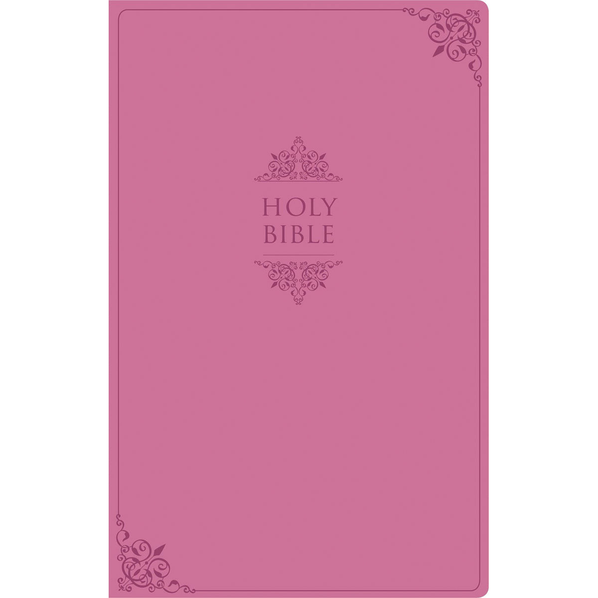 NIV Value Thinline Bible Large Print Pink (Comfort Print)(Imitation Leather)