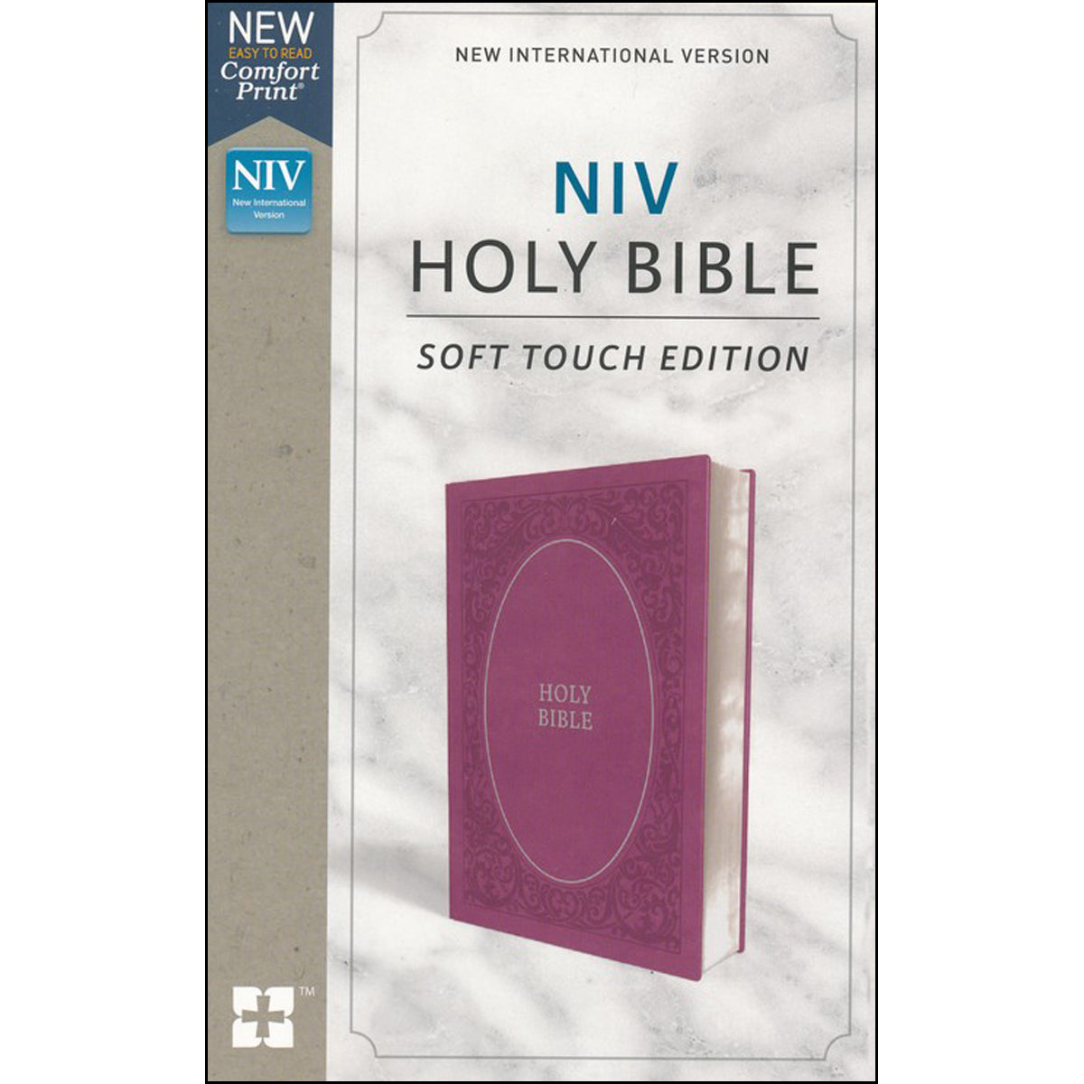 NIV Holy Bible Soft Touch Edition Pink (Comfort Print)(Imitation Leather)