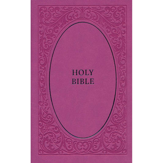 NIV Holy Bible Soft Touch Edition Pink (Comfort Print)(Imitation Leather)