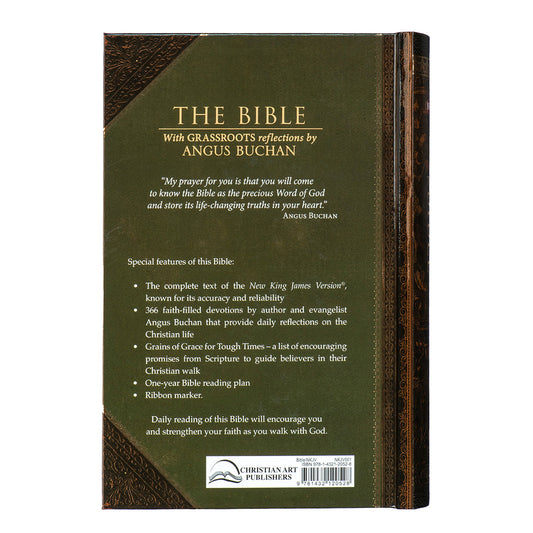 NKJV The Bible With Grassroot Reflections (Hardcover)