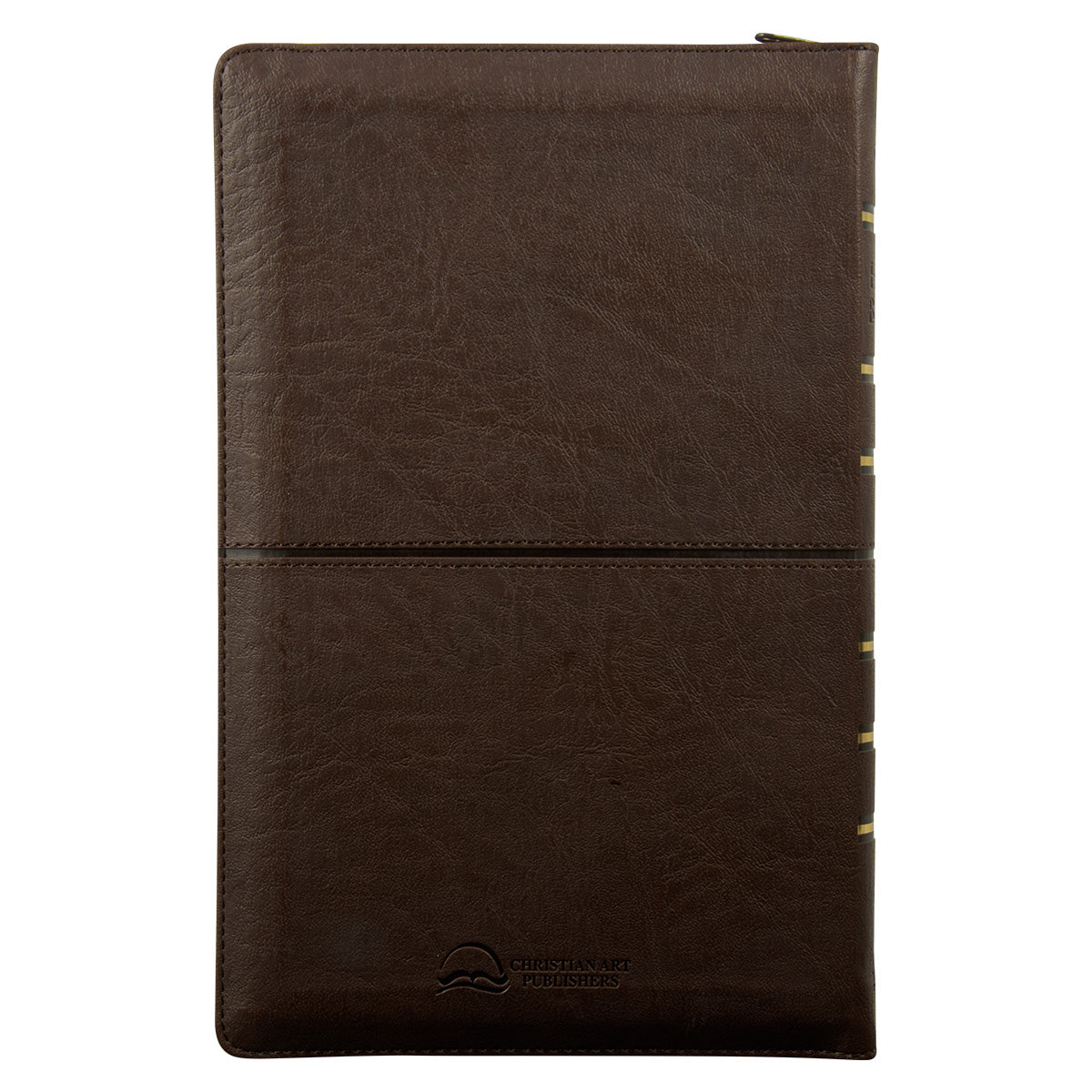 ESV Standard Thumb Indexed With Zip Brown