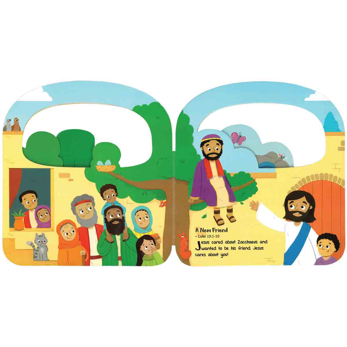 Jesus Cares For Little Ones (Board Book)