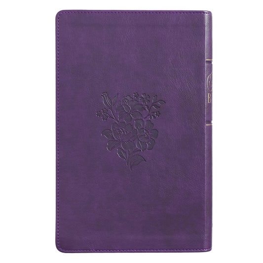 KJV Giant Print With Thumb Indexed Purple (Imitation Leather)