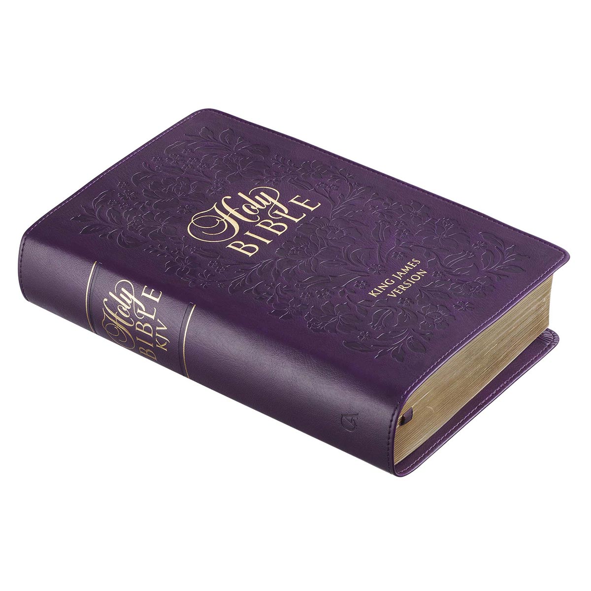 KJV Giant Print With Thumb Indexed Purple (Imitation Leather)