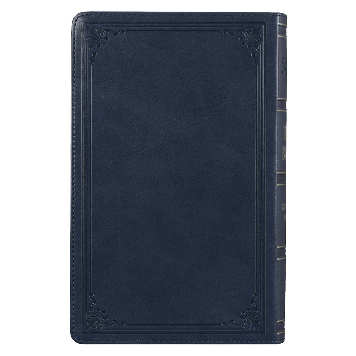 KJV Giant Print With Thumb Indexed Dark Blue (Imitation Leather)