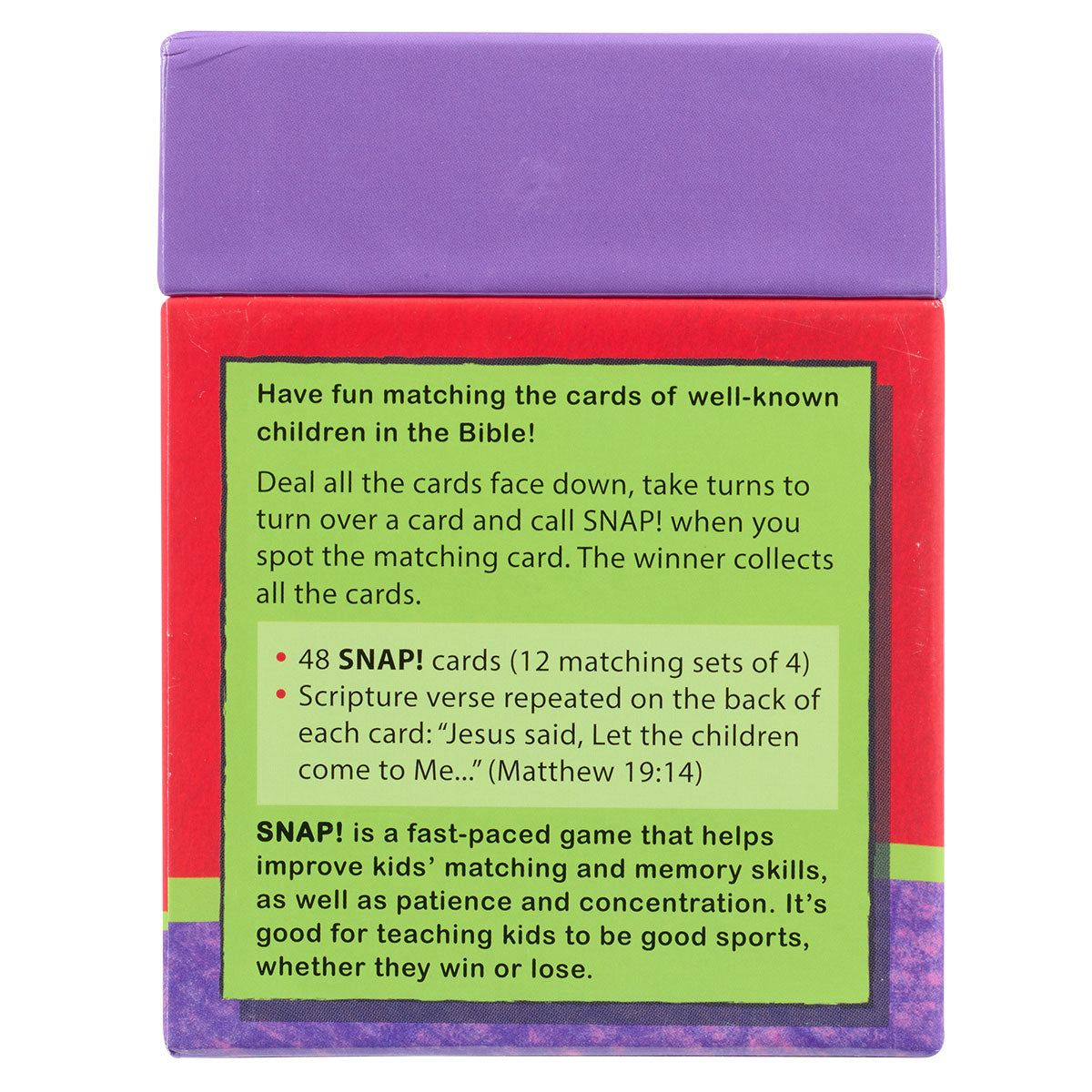 Snap! – The Children Of The Bible (Game Cards)