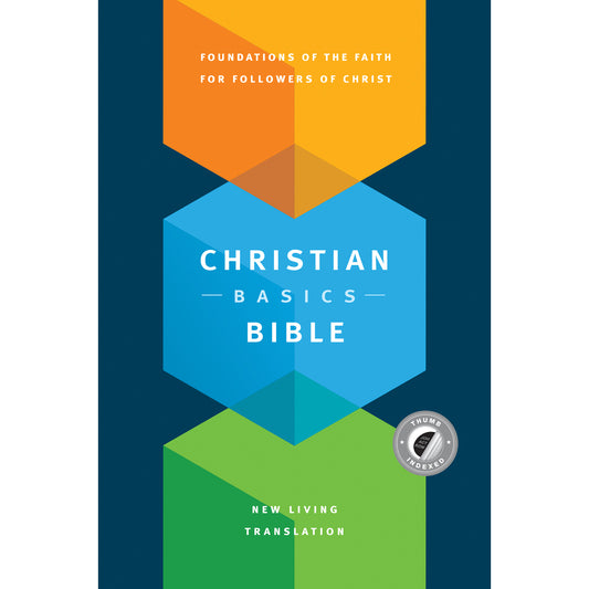 NLT Christian Basics Bible Indexed (Hardcover)