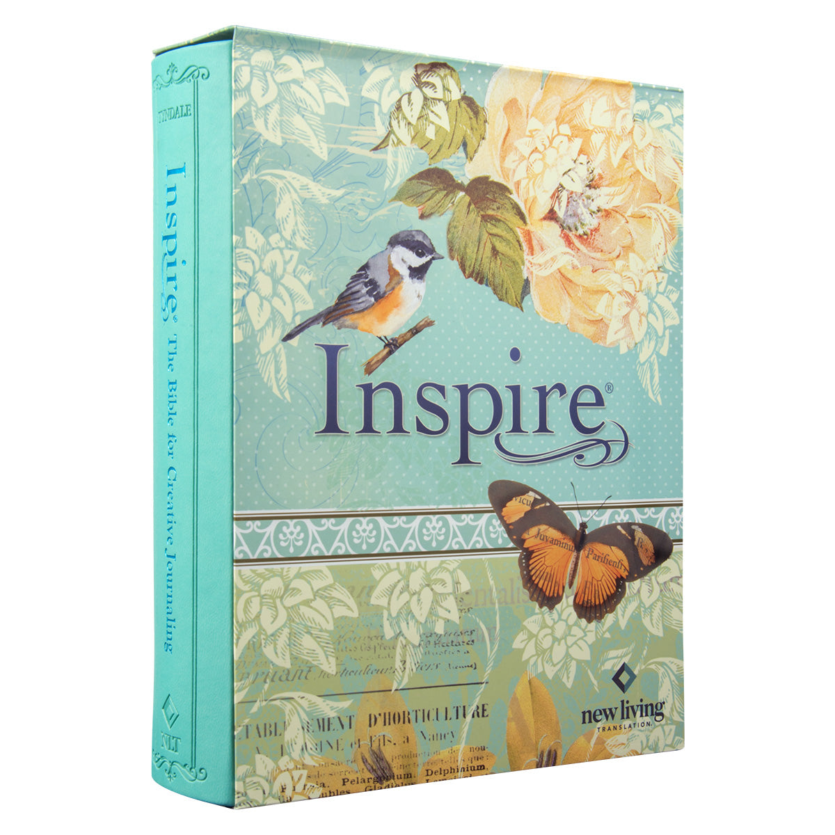 NLT Inspire Bible Revised Edition Aquamarine (Imitation Leather)