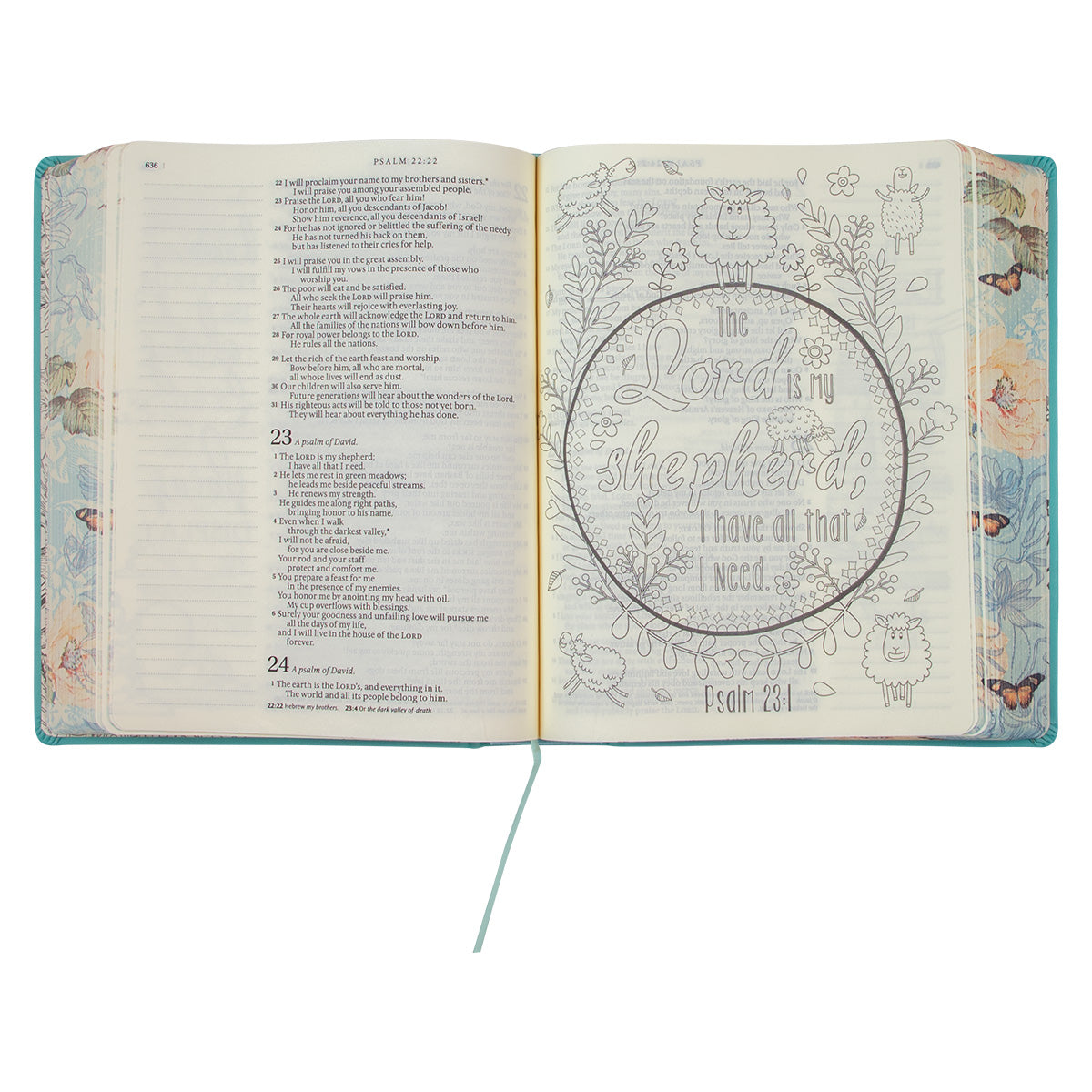 NLT Inspire Bible Revised Edition Aquamarine (Imitation Leather)